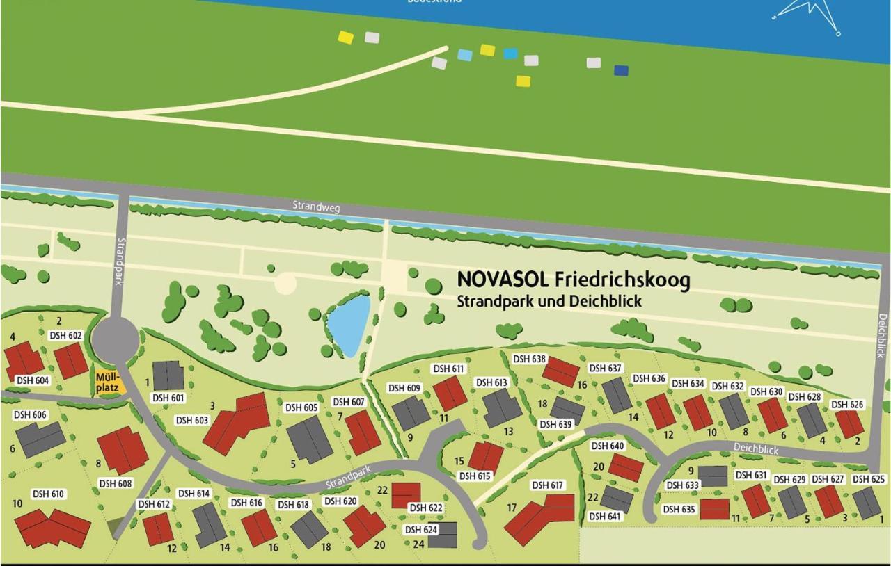 Friedrichskoog-Deichblick 14 Villa Luaran gambar
